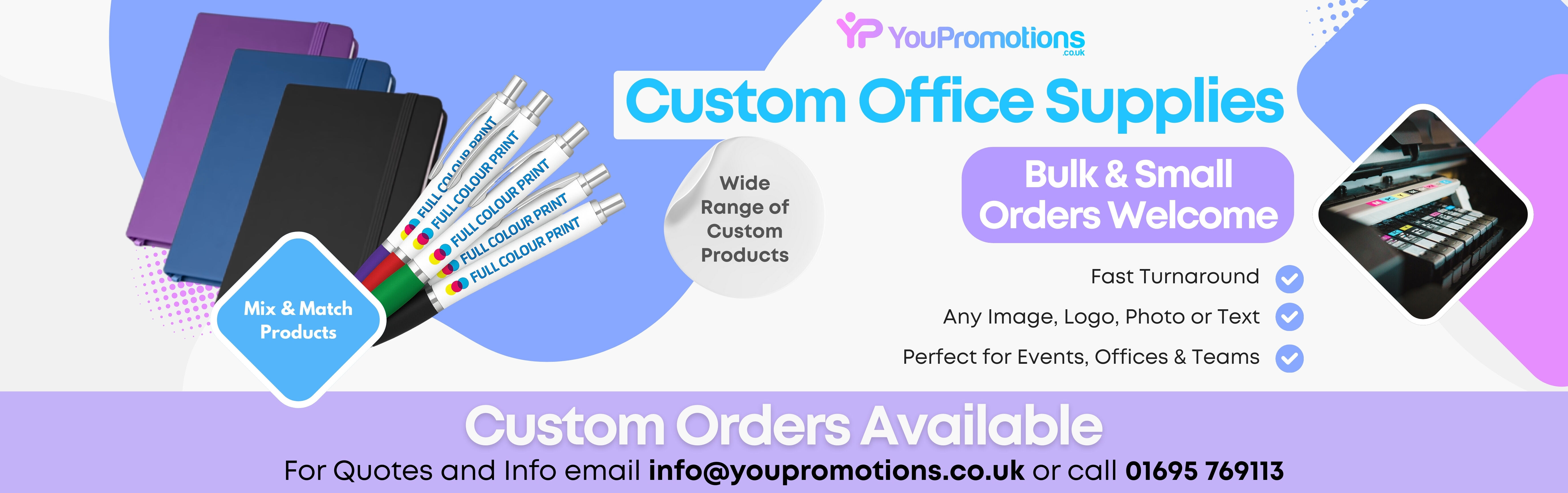 Desk & Office Promotions Banner