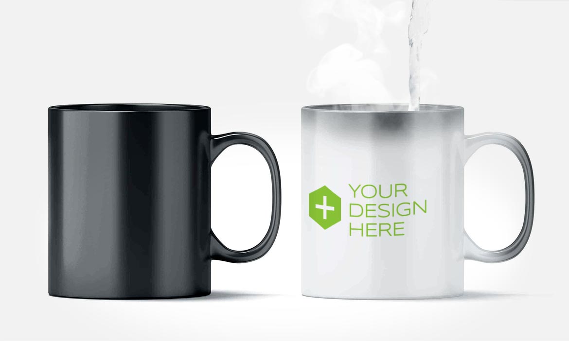 Heat Sensitive Colour Changing Mug