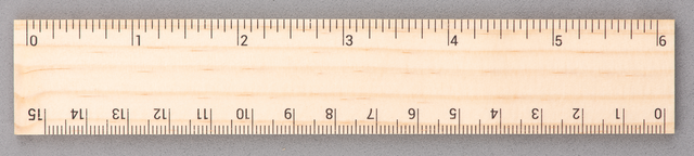 Ruler - FSC Wooden Ruler 15cm/6inch