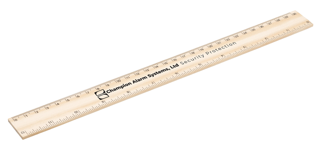 Ruler - FSC Wooden Ruler 30cm/12inch