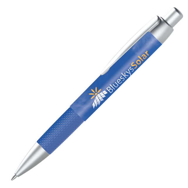 Abacus Grip Ballpen (Full colour Wrap) Logo Clip 1