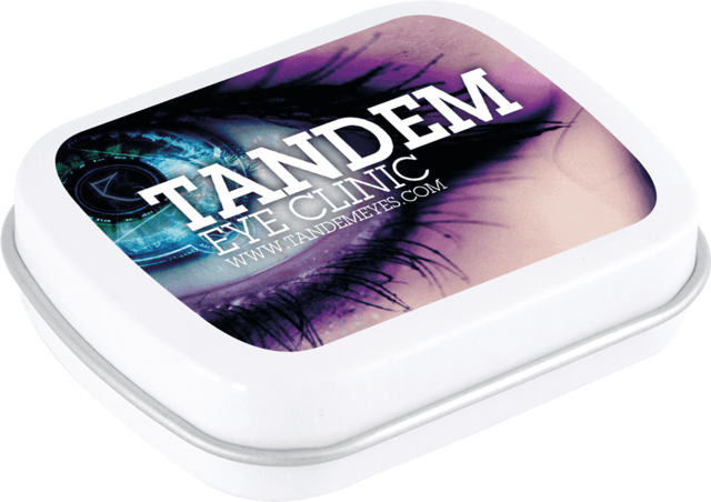 Mini Hinge Tin with Mints