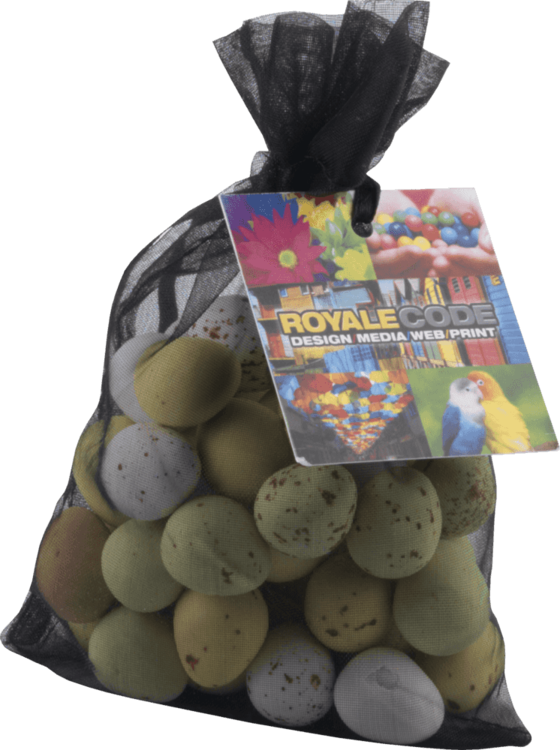 Organza Bag (Large) with Mini Eggs