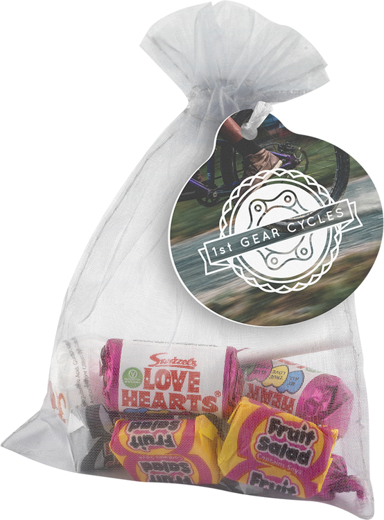 Organza Bag (Large) with Retro Sweets