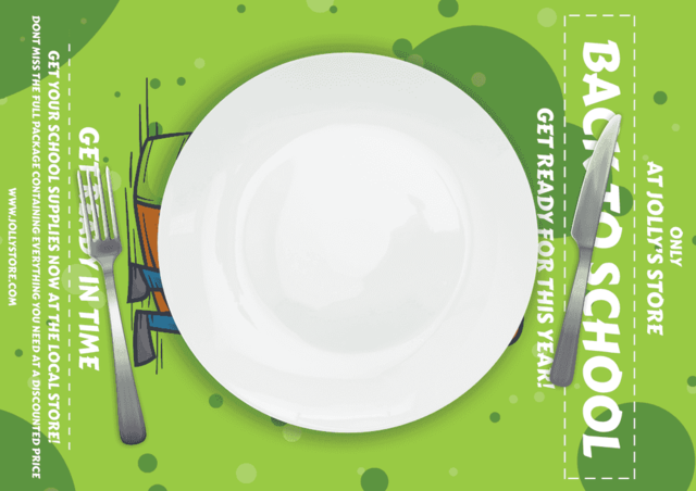 NeverTear Placemats - A3