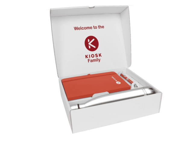 Mood Gift Set 1 (Spot Colour Print) White Box - Stainless Steel Bottle