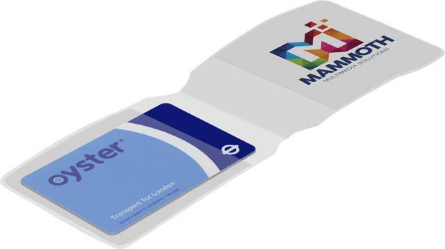 Oyster Card Holder (Full Colour Print) - Outer and Inner Side