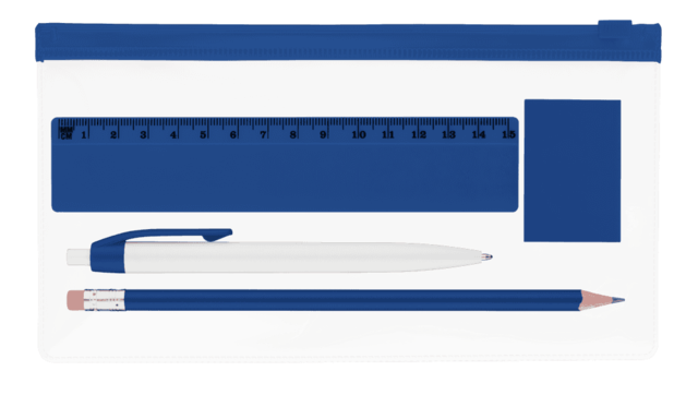 Pencil Case Transparent Kit