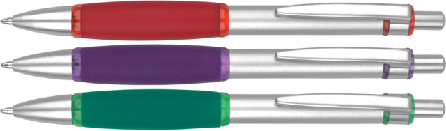 Iris Grip Metal Ballpen (With Polythene Sleeve)