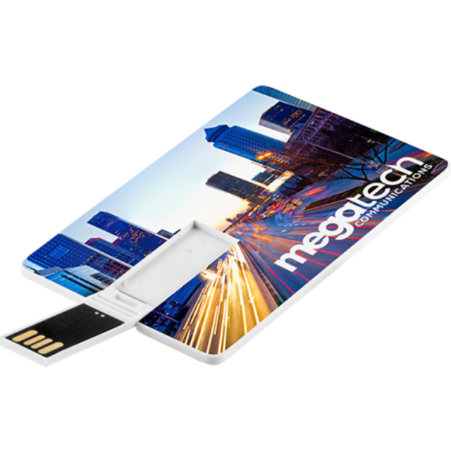 Credit Card USB Flash Drive - 4GB